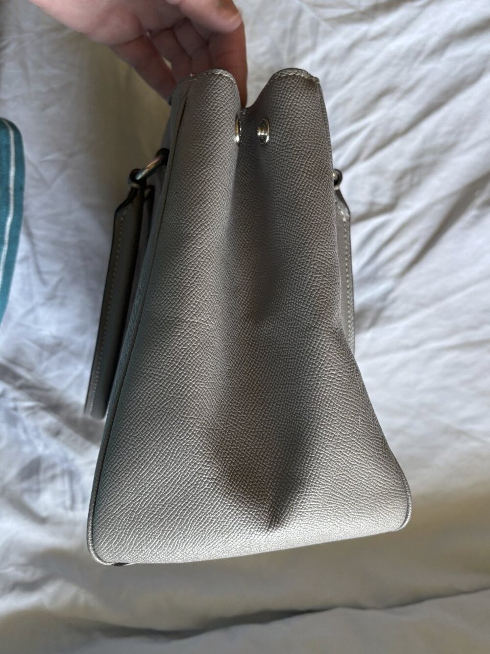 Coach Surrey Carryall Grey Large - Picture 4 of 15